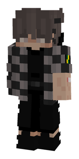 Black skin: body, front render