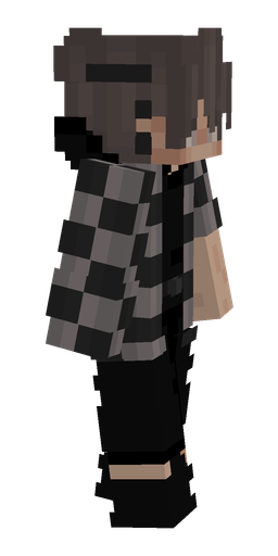 Black skin: body, right side render