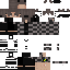 Black skin: raw texture render