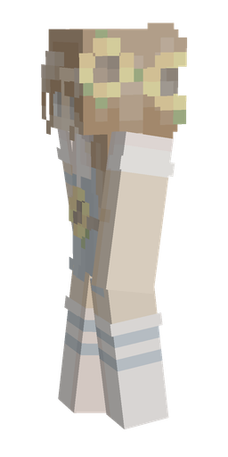 Orange skin: body, left side render