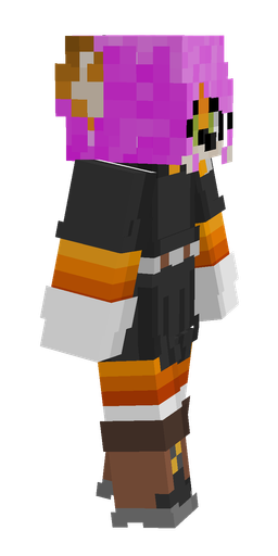 Black skin: body, right side render