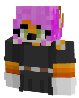 Black skin: bust render