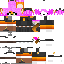 Black skin: raw texture render
