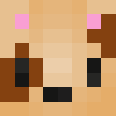 Brown skin: face render