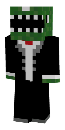 Black skin: body, front render