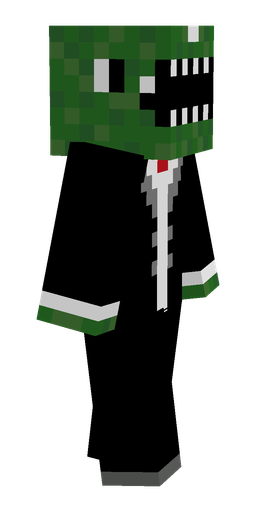 Black skin: body, right side render