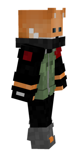 Black skin: body, right side render