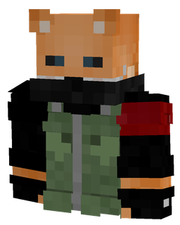 Black skin: bust render