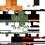 Black skin: raw texture render
