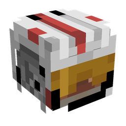 Black skin: head render
