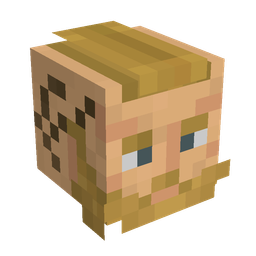 Brown skin: head render