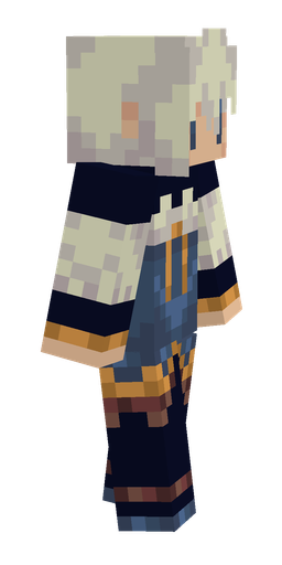 Black skin: body, right side render