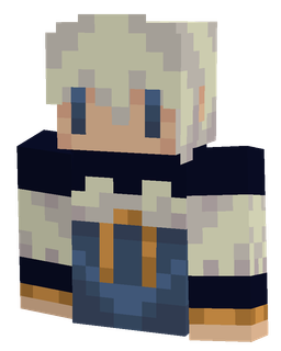 Black skin: bust render
