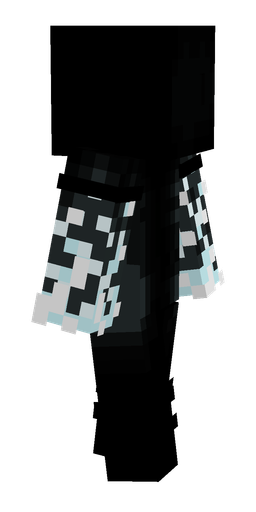 Black skin: body, right side render