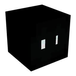 Black skin: head render