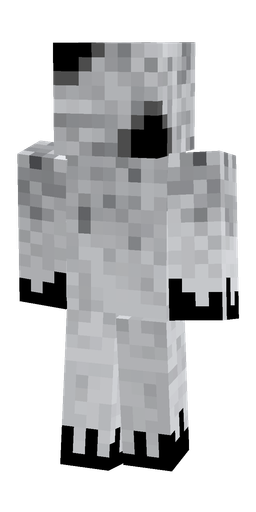 Blue skin: body, back render