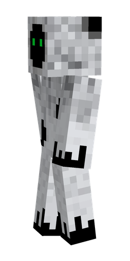 Blue skin: body, left side render