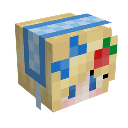 Blue skin: head render