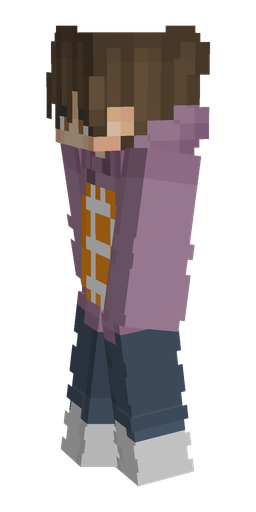 Blue skin: body, left side render