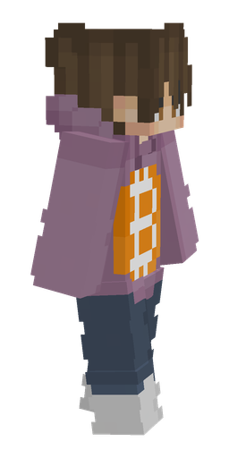 Blue skin: body, right side render