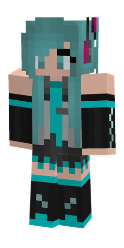 Black skin: body, front render