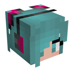 Black skin: head render