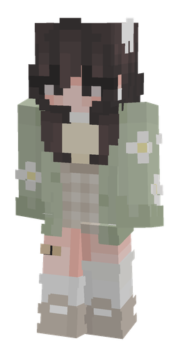 Black skin: body, front render