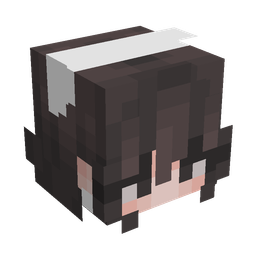 Black skin: head render