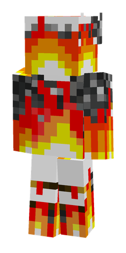Orange skin: body, back render