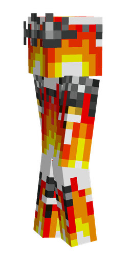 Orange skin: body, left side render