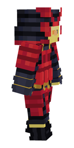Black skin: body, right side render