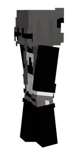 Black skin: body, left side render