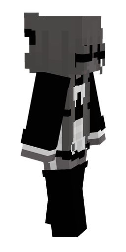 Black skin: body, right side render