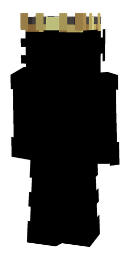 Black skin: body, back render