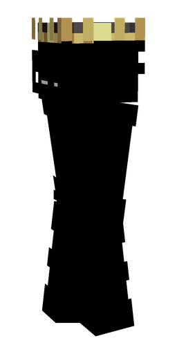 Black skin: body, left side render