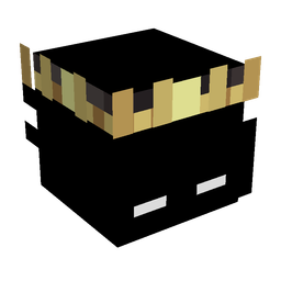 Black skin: head render