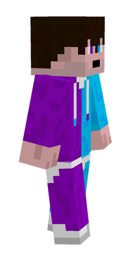 Black skin: body, right side render