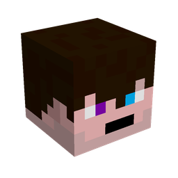 Black skin: head render