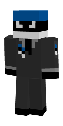 Black skin: body, front render