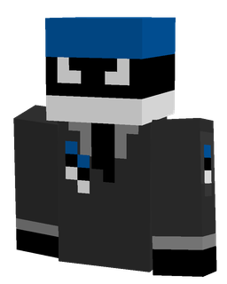 Black skin: bust render