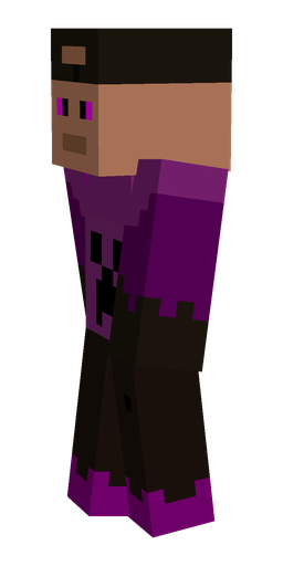 Black skin: body, left side render