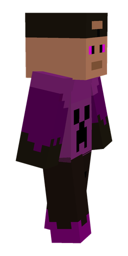Black skin: body, right side render