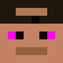 Black skin: face render
