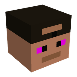 Black skin: head render