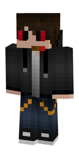 Black skin: body, front render