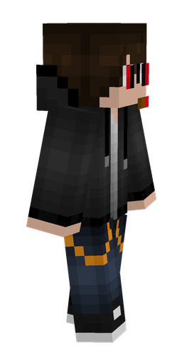 Black skin: body, right side render