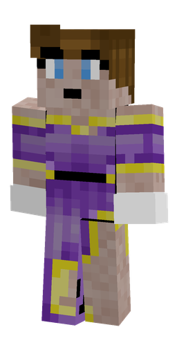 Brown skin: body, front render