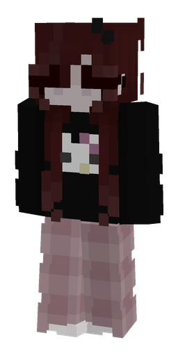 Black skin: body, front render
