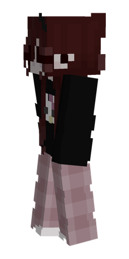 Black skin: body, left side render