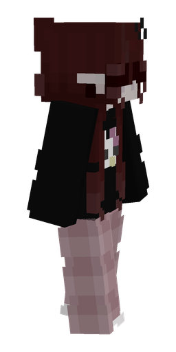 Black skin: body, right side render
